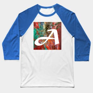 Alphabeth, letter A Baseball T-Shirt